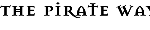Font : MasonSuper-Bold 2 Custom Text : The Pirate Way Test your own text here Click to download or to view this font on a tshirt that can be custom printed in Bali